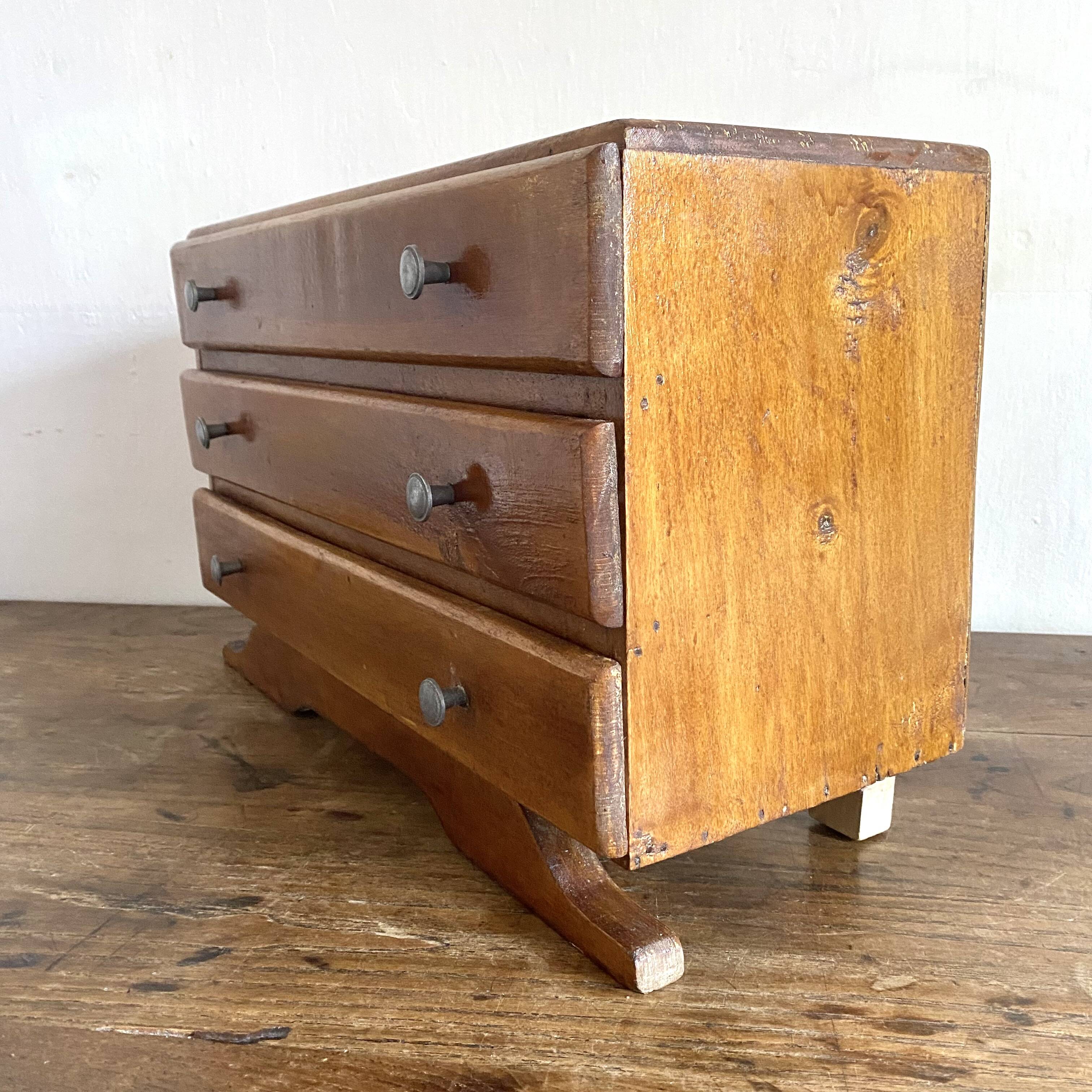 Small piece of furniture with drawers from the 50s and 60s