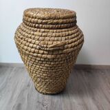 Burgundy basket