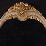 20th century lacquered and gilded Italian mirror
