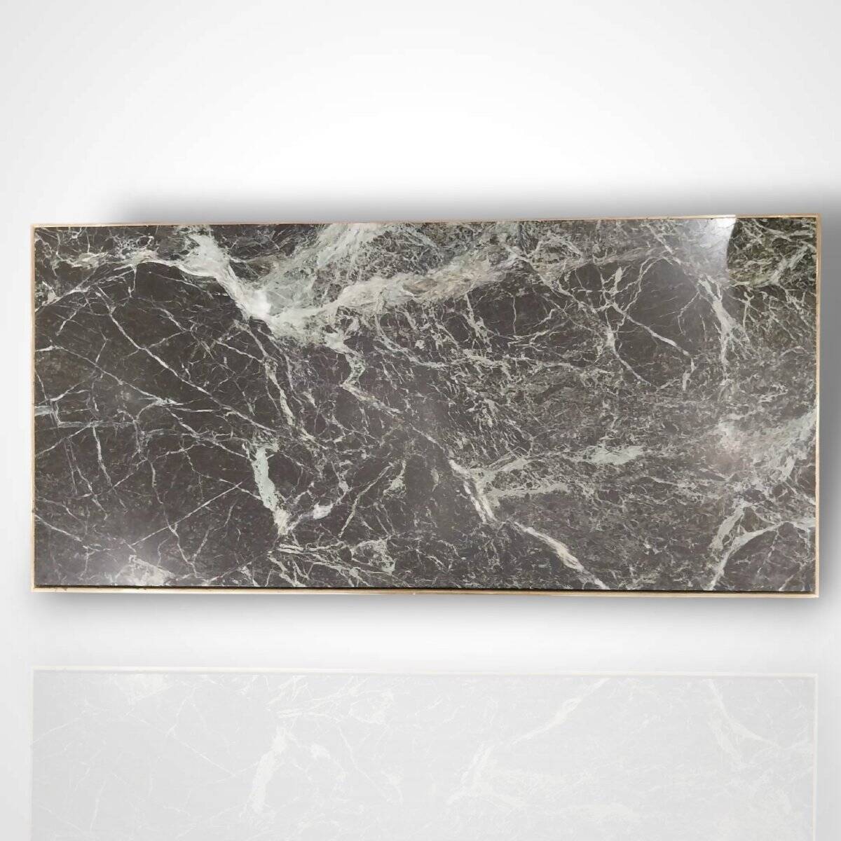 Bronze and marble coffee table, 20th century