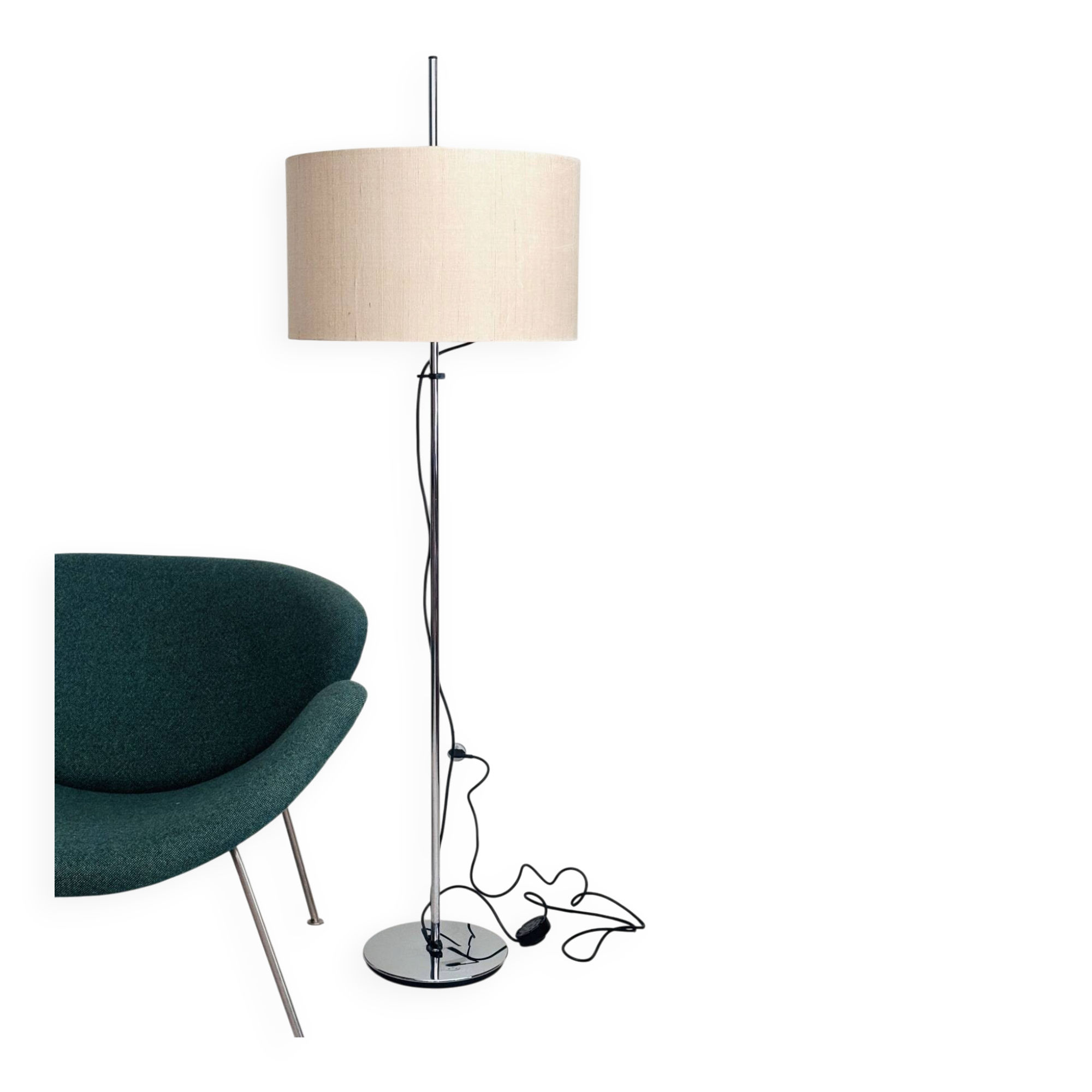 Vintage minimalist floor lamp Staff Leuchten 1960