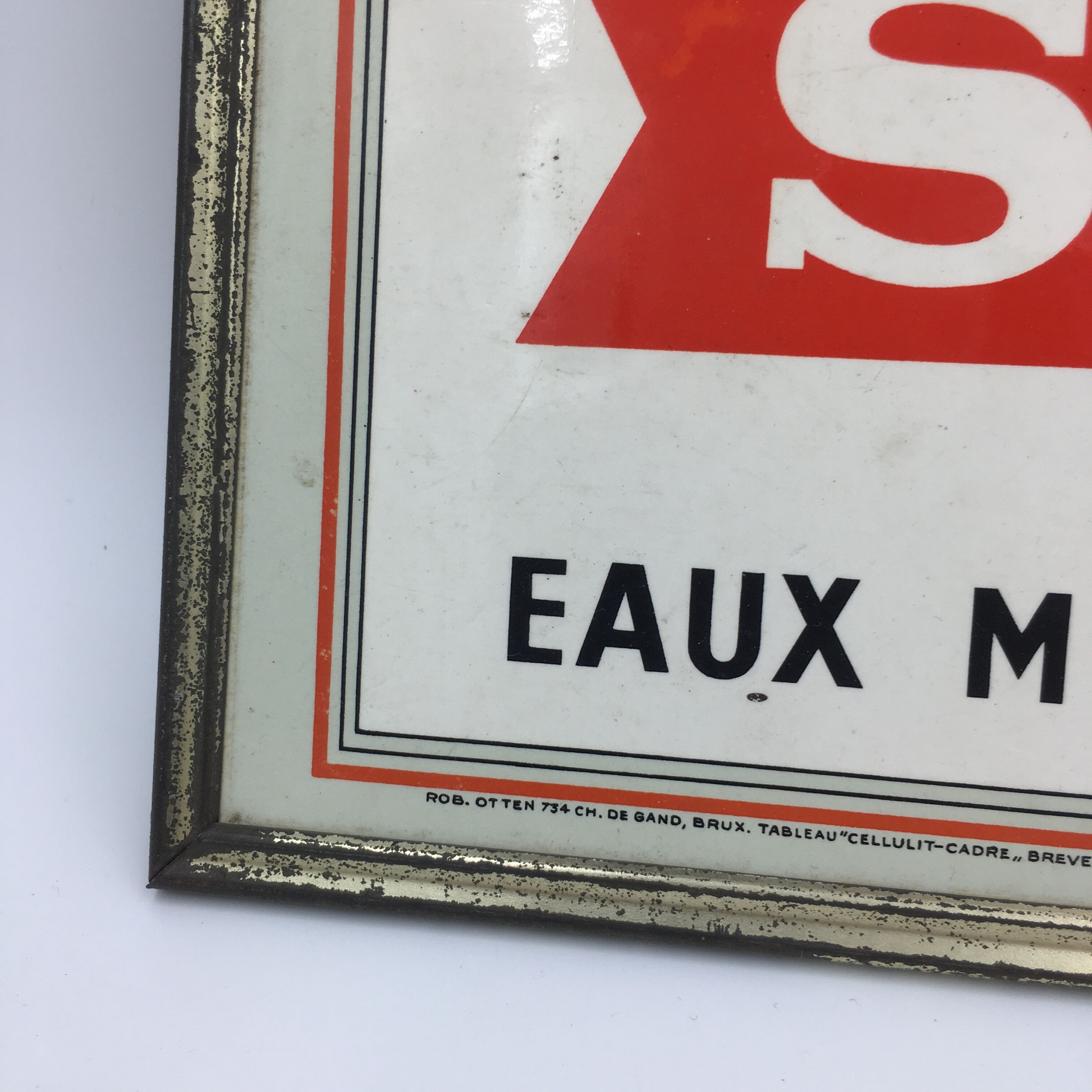 Sty advertising plate