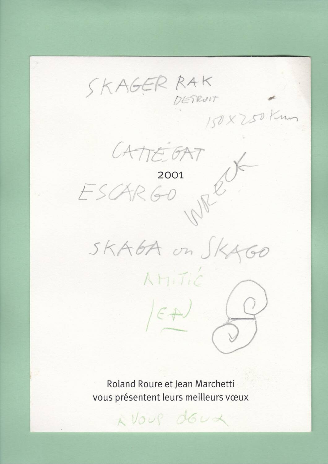 Lithograph by Roland Roure - 2001 - Signed and Numbered. 19/100.
