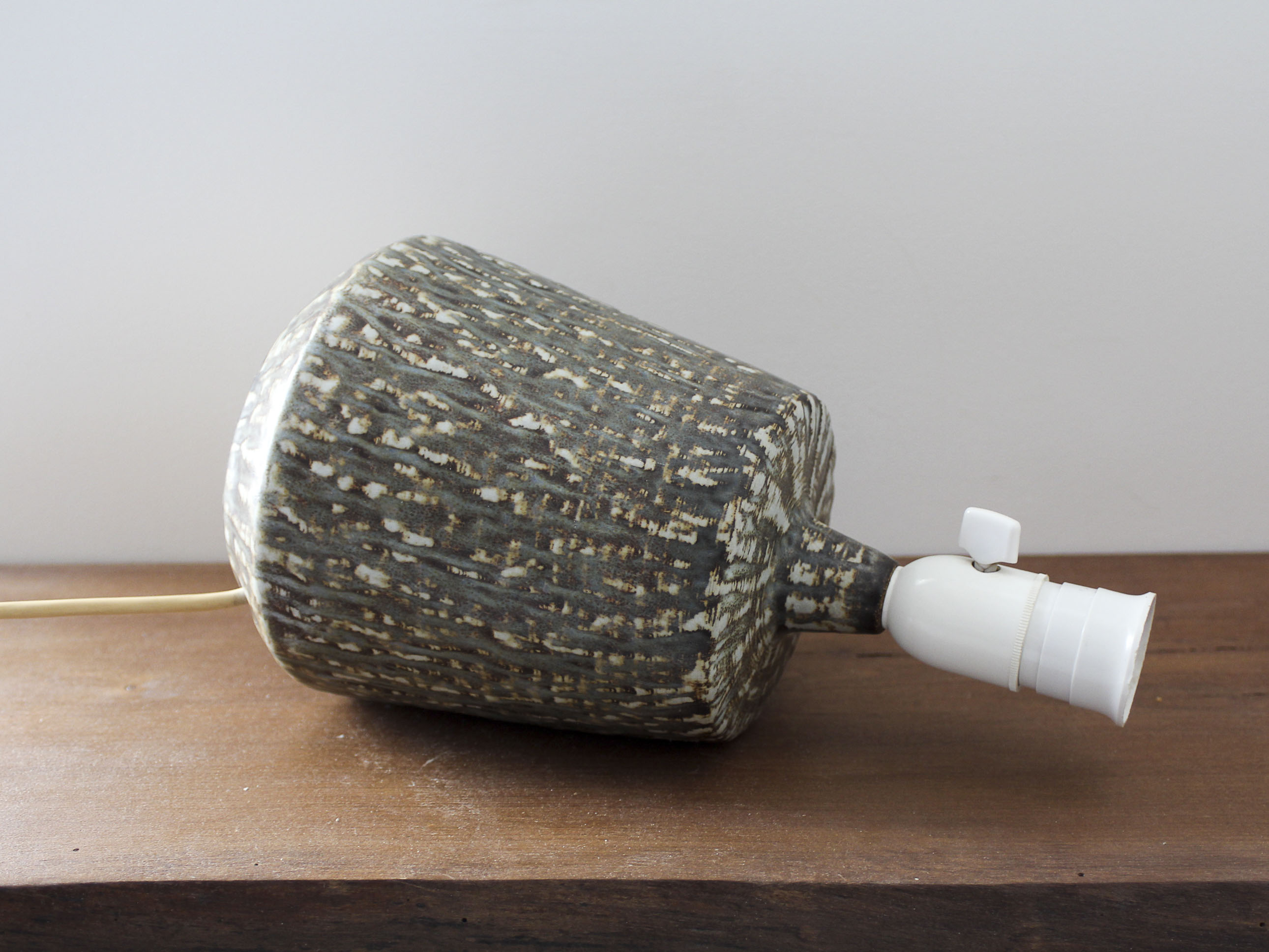 Rubus ceramic lamp stand by Gunnar Nylund for Rörstrand