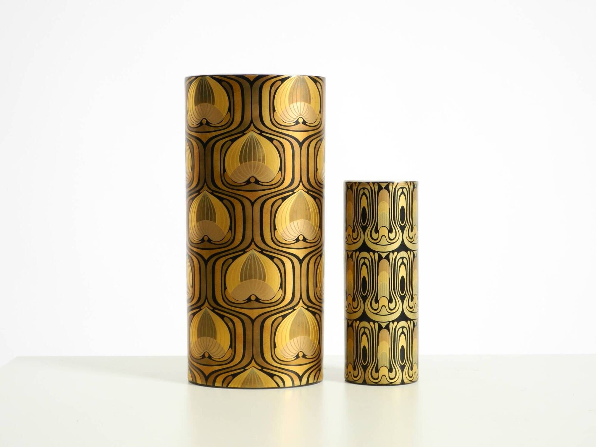 Two 1970s porcelain vases by Björn Wiinblad for Rosenthal Studio-Linie