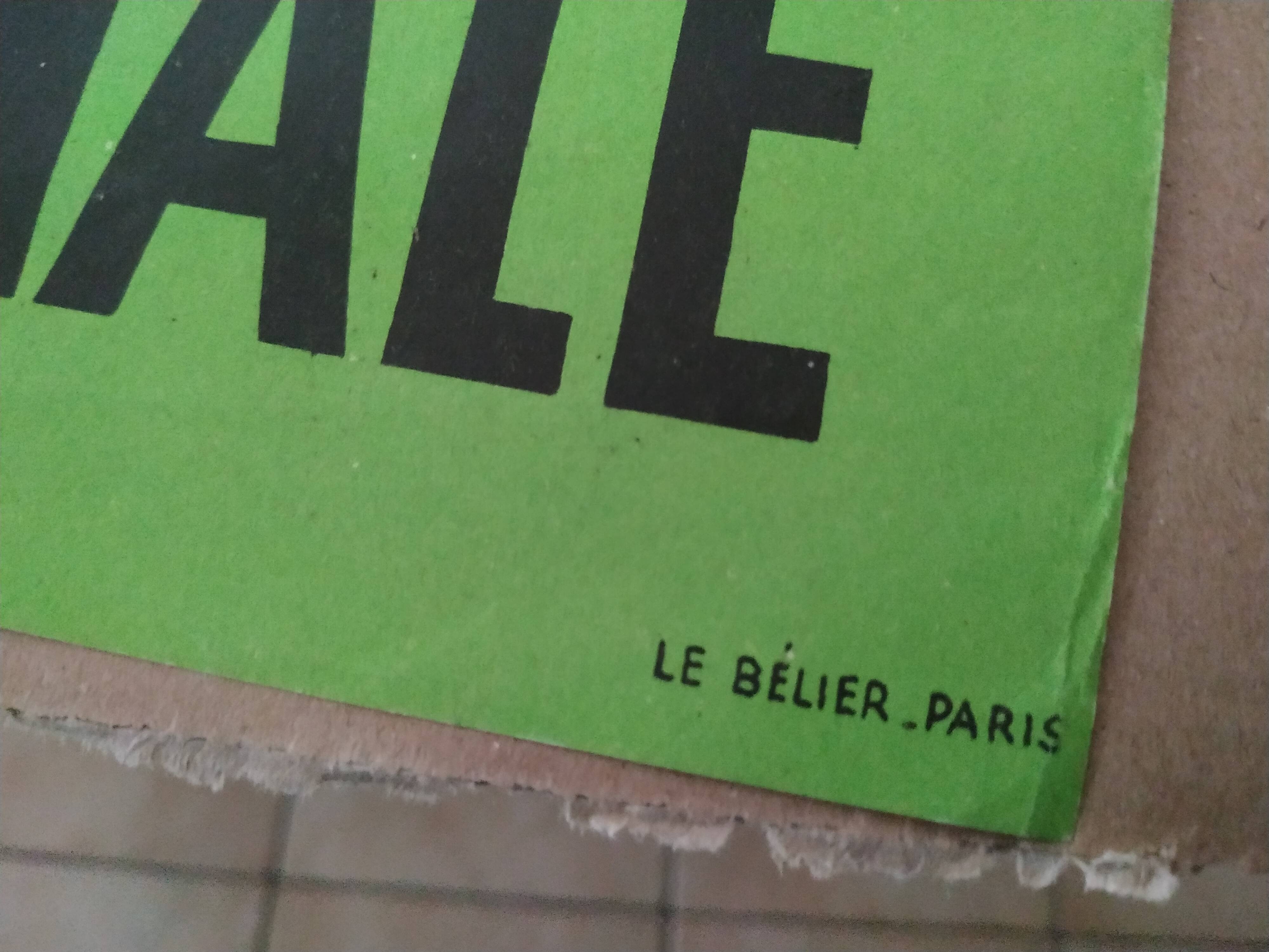 Former Grove National Lottery poster 1955