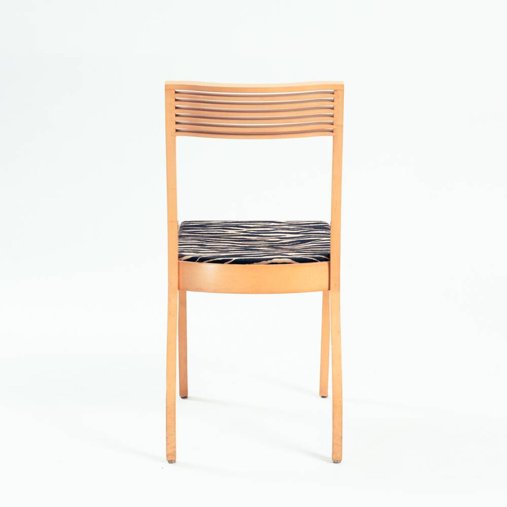 Chaises sculpturales en hêtre de design hollandais par Castelijn, années 1980