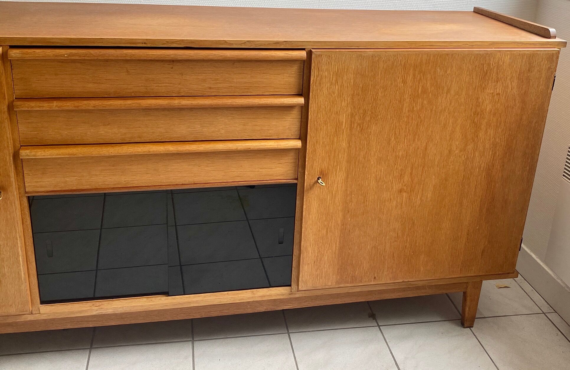 Light wood sideboard 1960