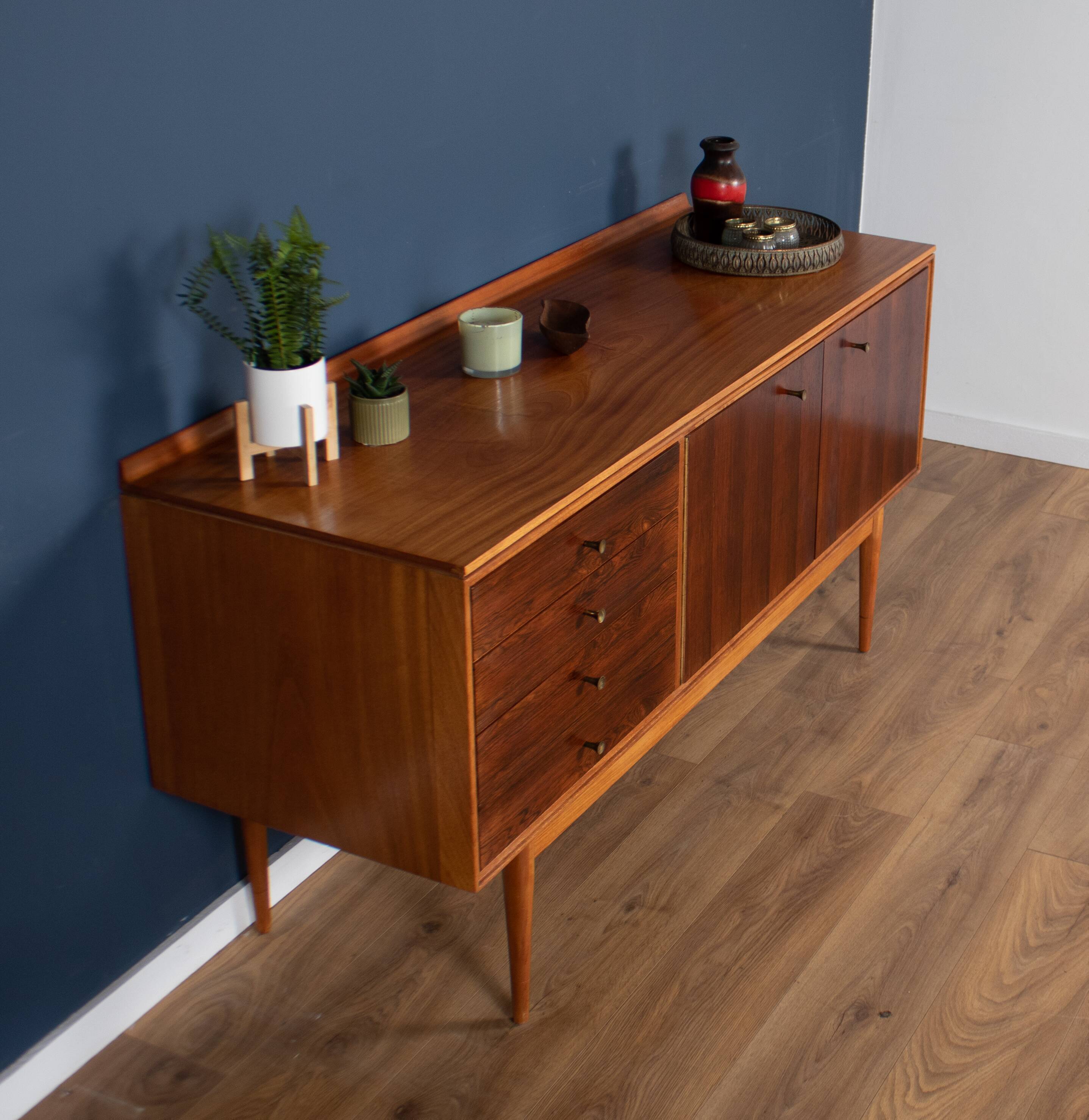 Retro mid century 1960s robert heritage archie shine short teak & rosewood