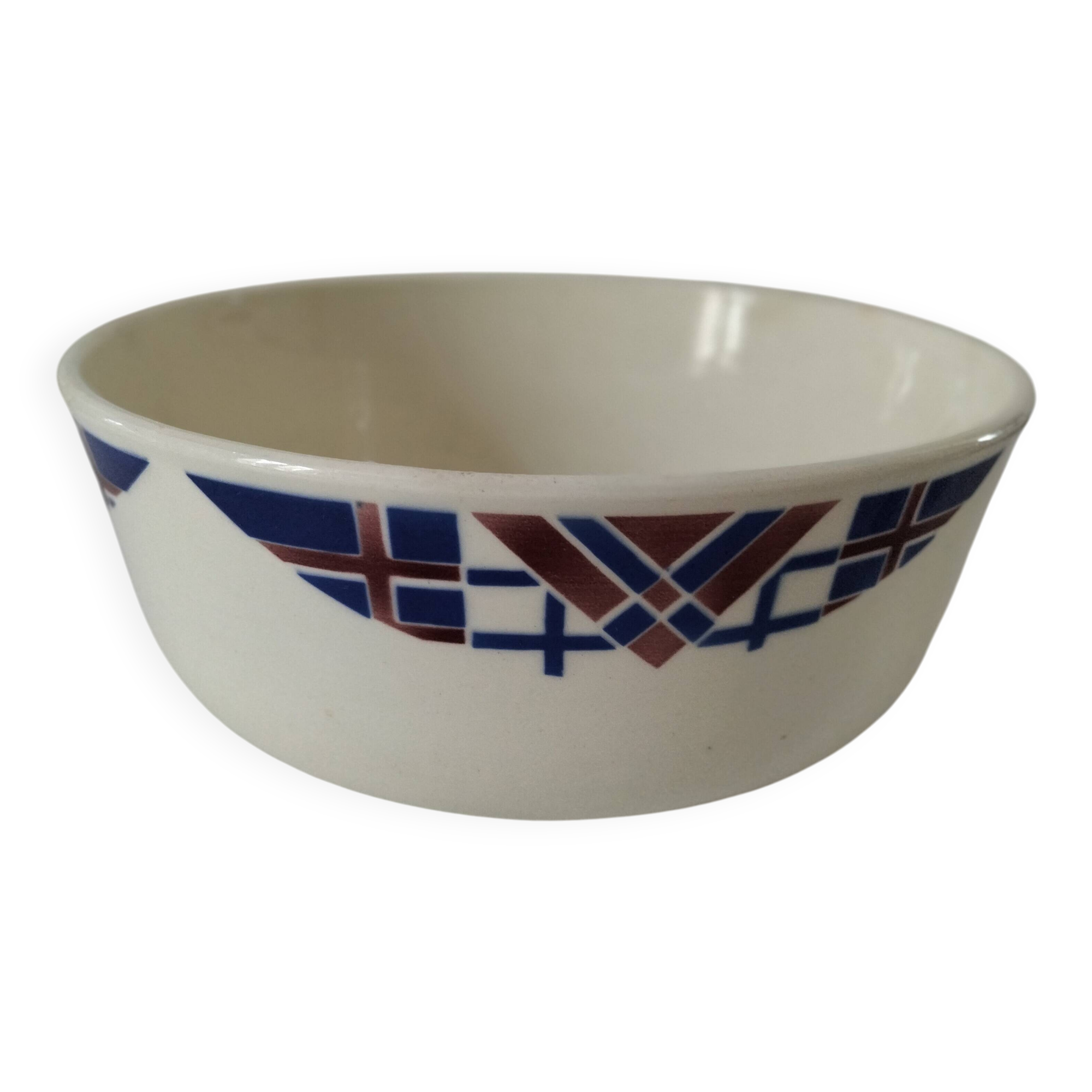 K & G Lunéville plate model Hossegor geometric design