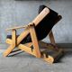 Fauteuil scandinave inclinable et pliable par Gillis Lundgren, 1970s