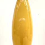 red and yellow murano glass pendants