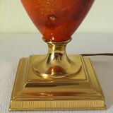 Vintage ceramic baluster lamp foot