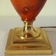 Vintage ceramic baluster lamp foot