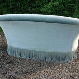 Banquette crapaud bleue