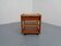 Small rollable teak chest of drawers from Dyrlund, Denmark, 1970s.