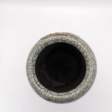 Asian ceramic vase with classic floral pattern
