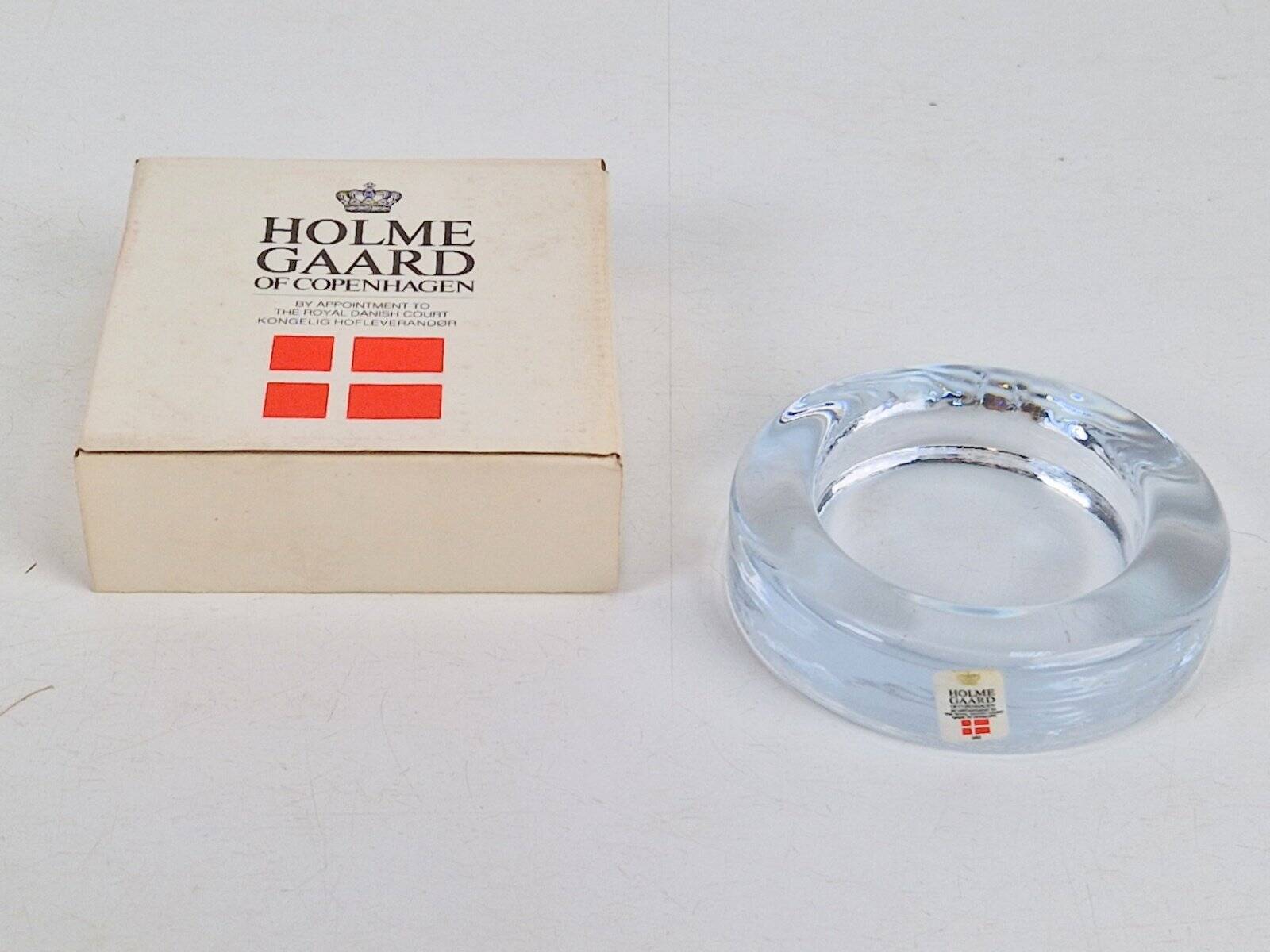 Vintage Ashtray by Torben Jørgensen for Holmegaard, 1980s