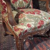 Fauteuils cabriolet style Louis XV