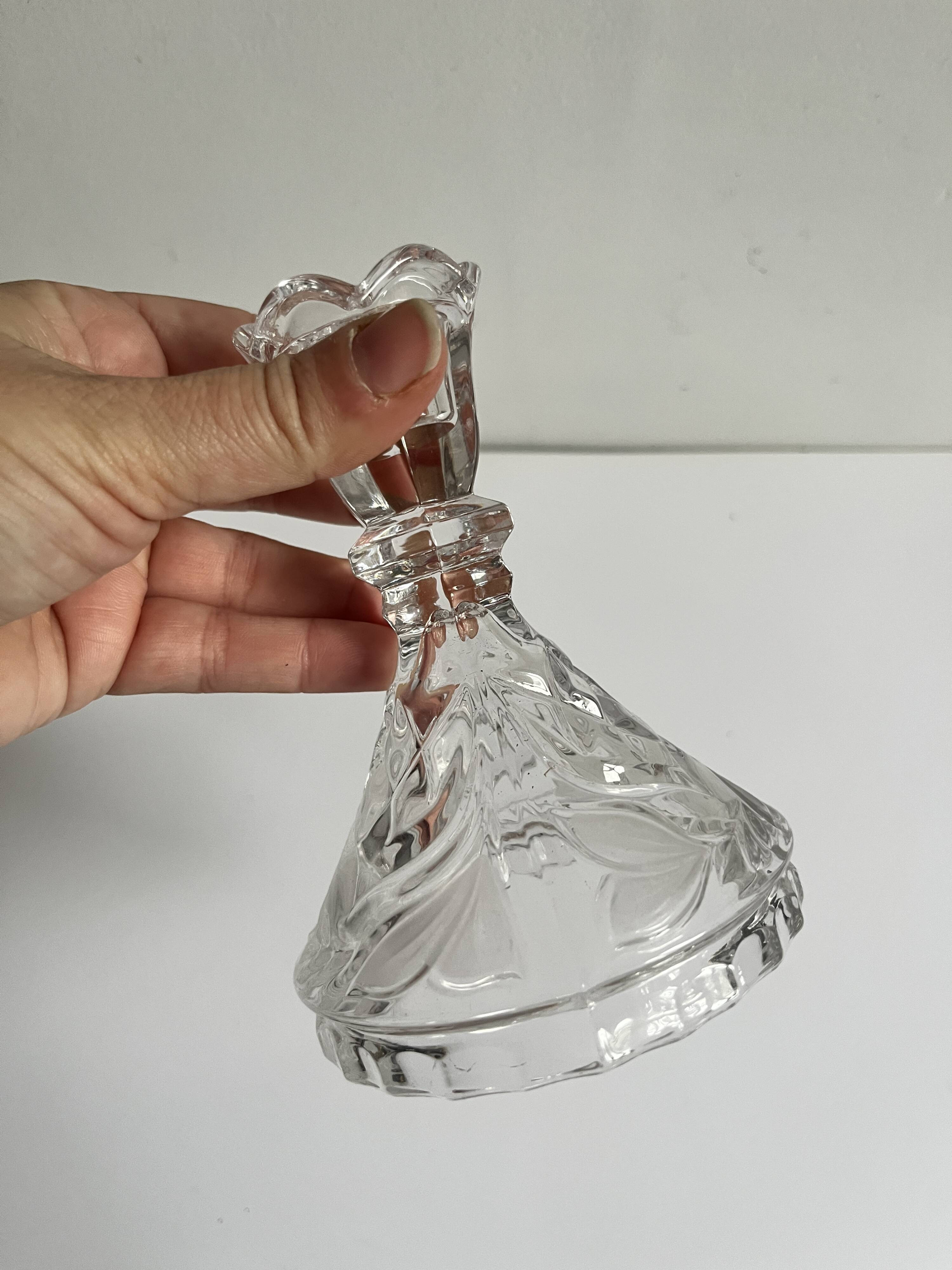 Crystal candle holder