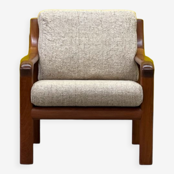 Vintage teak easy chair by Emc Møbler