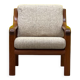 Vintage teak easy chair by Emc Møbler