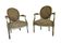Ensemble de fauteuils médaillon époque Louis XVI, 18ème