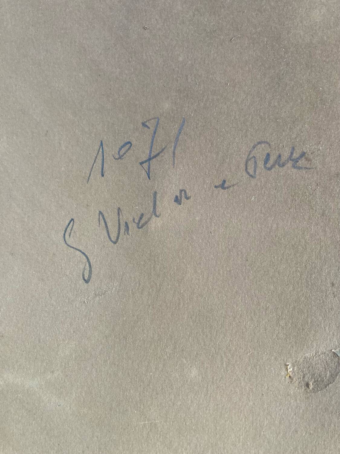 Watercolour Landscape by Antoine Barbier