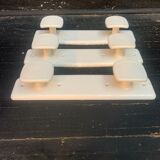 Coat rack, suite of 3 vintage patères