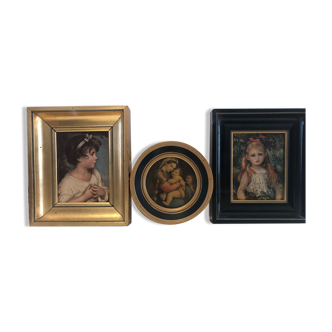 Lot 3 mini frames