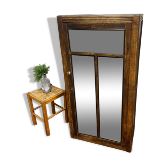 Armoire parisienne porte miroir