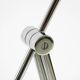 1980s chrome-plated metal table lamp by Abo Randers for IKEA