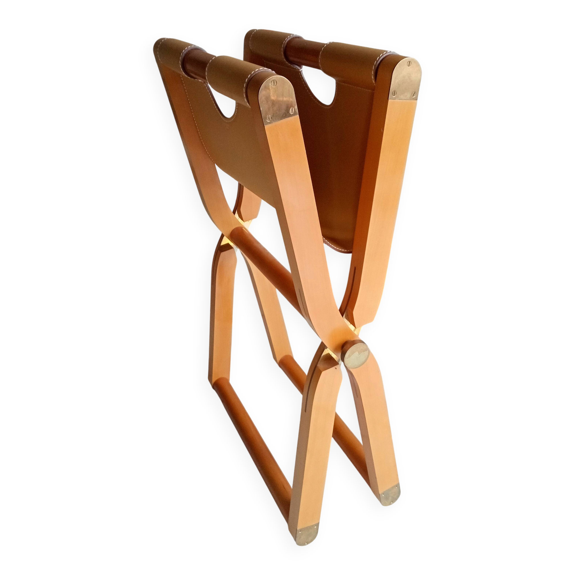 Folding stool, Rena Dumas, Pippa, Hermès