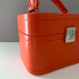 Vintage beauty case orange, 70's