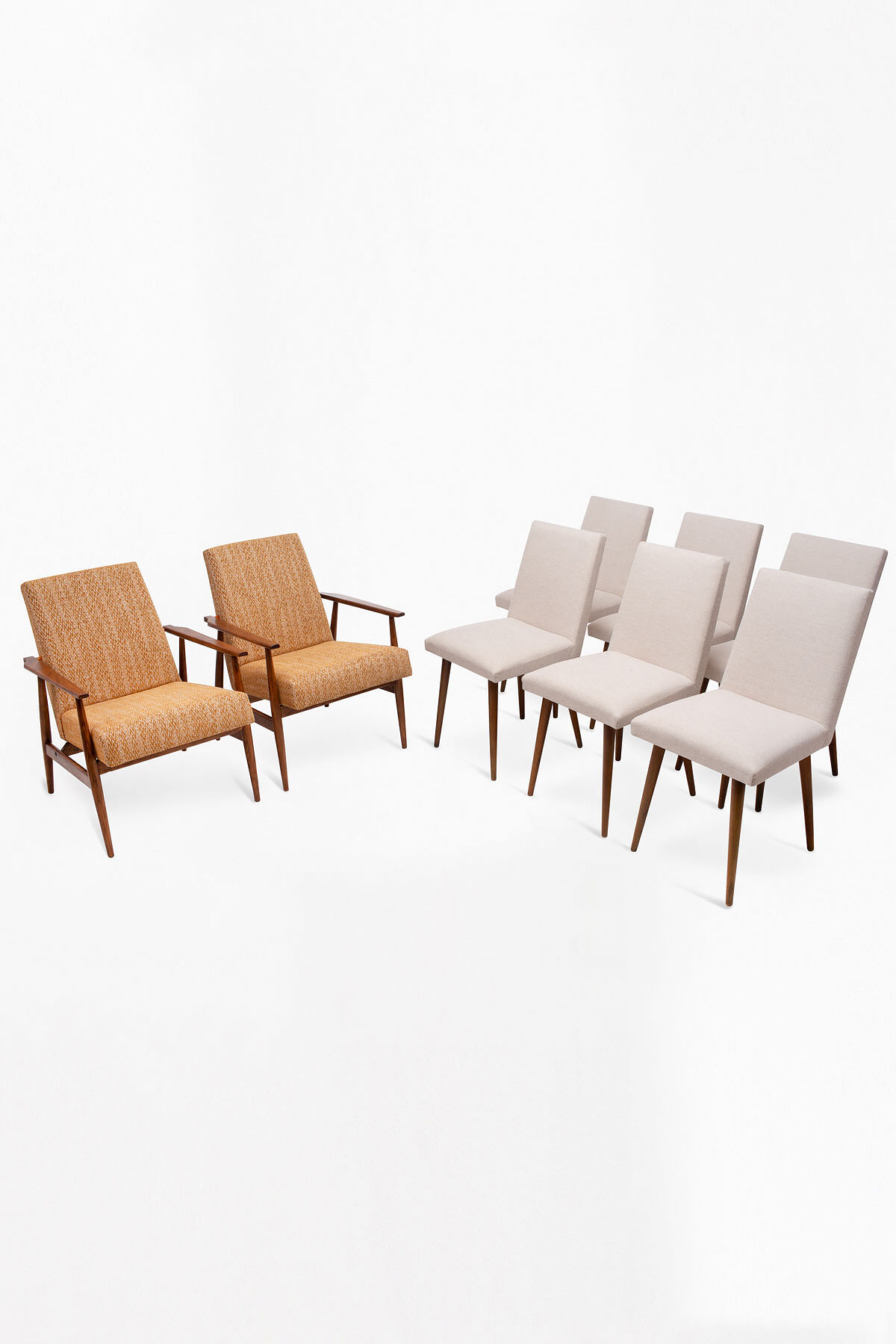 Pair of Fox armchairs from the 1970s