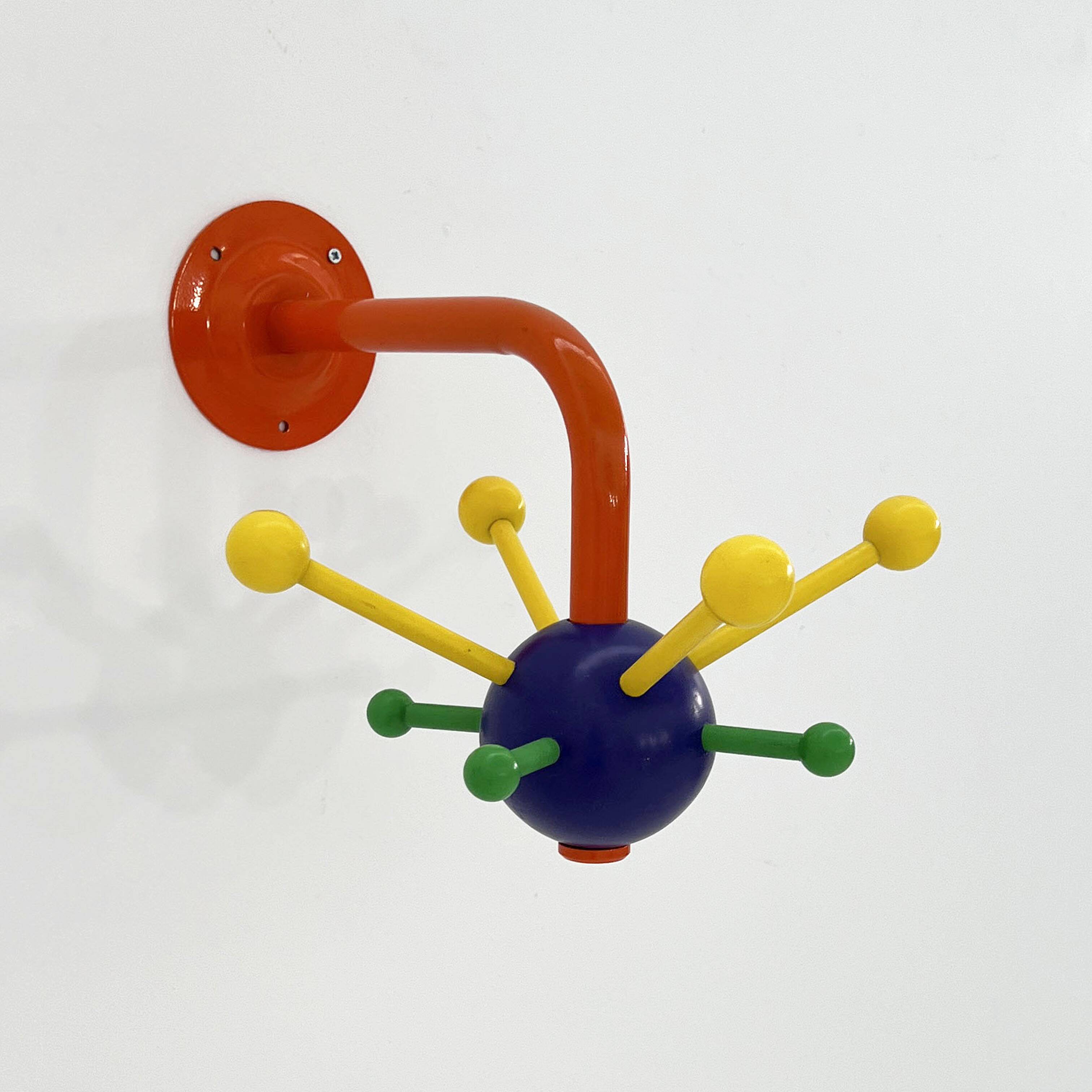 Mina multicoloured wall coat rack by Ikea, 1990