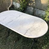 Marble bistro table