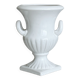 Cache-pot, white vase