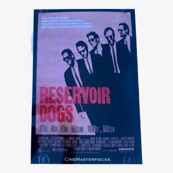 Reservoir Dogs (1992) Retro Cinema  Movie Poster