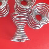 4 design shells in chromed steel