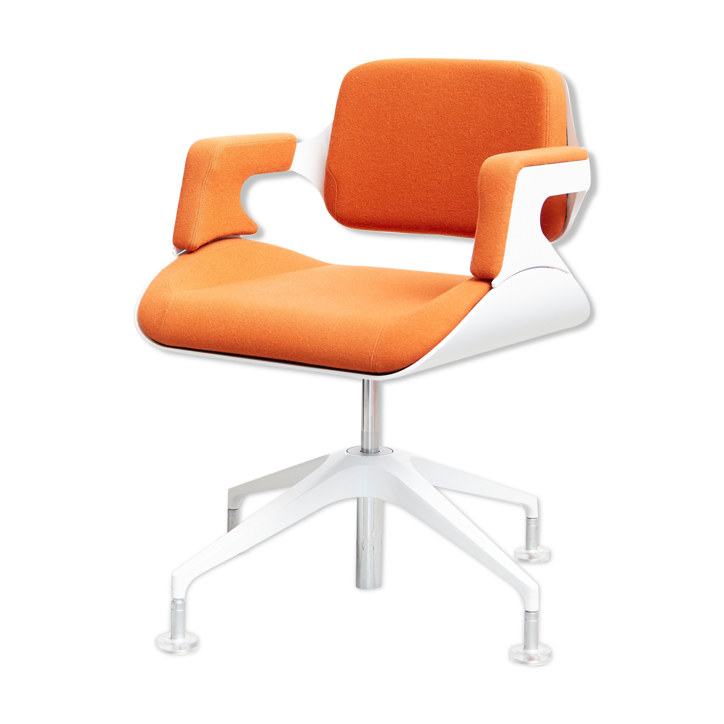 Zaha Hadid conference armchair Silver S101 for Interstuhl