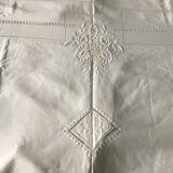 Antique embroidered sheet