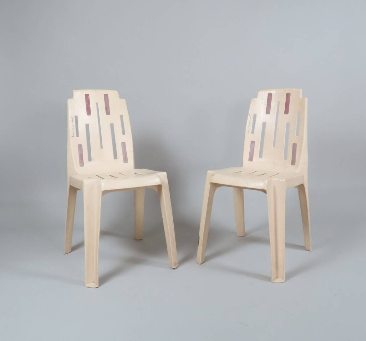 Paire de chaises Pierre Paulin