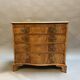 C19th Mahogany Chest Of Drawers Of Serpentine Outline