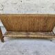 Wooden and rope bench from the 1950s,  Vibo