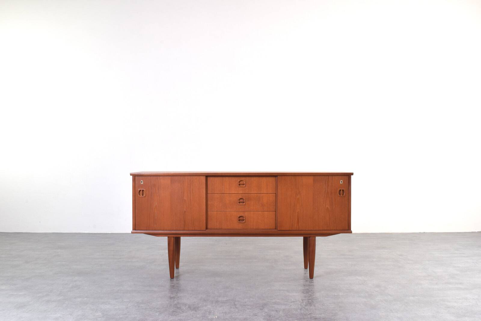 Mid-Century Danish Teak Sideboard, 1960s.