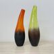 Set of 3 Monica Backstrom for Kosta boda Sweden Moonlanding vases