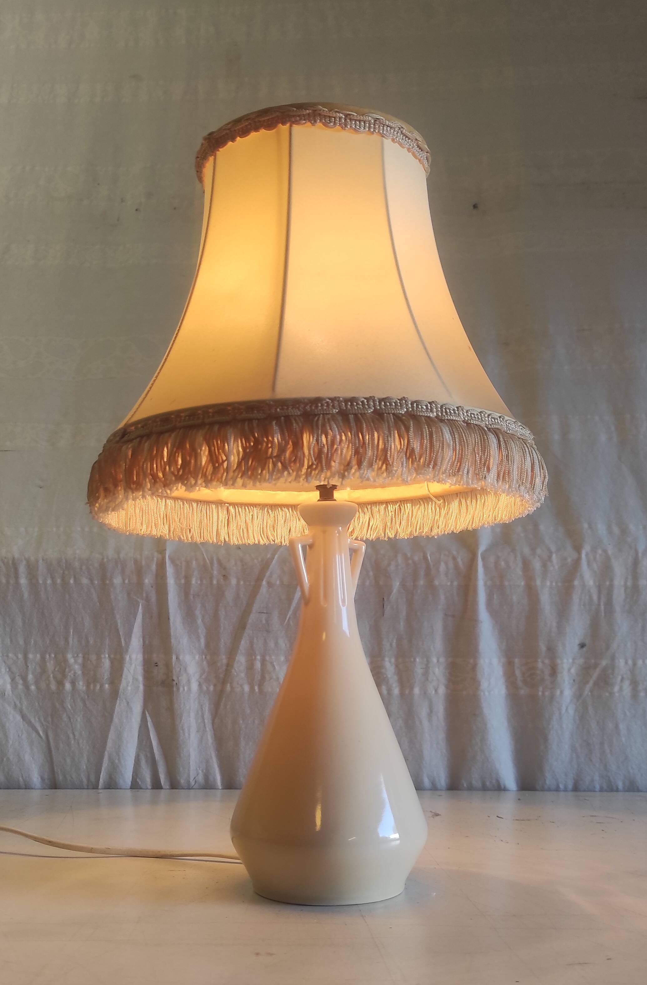 Art Deco style ceramic table lamp - mid-20th century