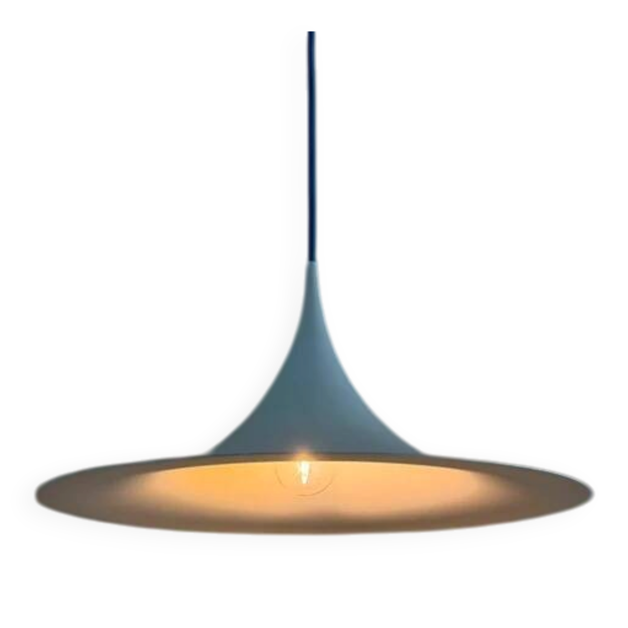 Vintage Fog & Morup Semi pendant 47cm - Thorsten Thorup - Claus Bonderup - Danish design lamp