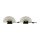 Pair of Altarte Italian Murano Glass Table Lamps by Stilkronen, 1992
